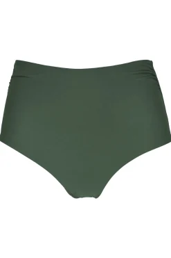Sunsets Island Green Capri High Waist Bottom