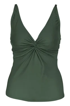 Sunsets Island Green Forever Tankini Top