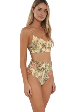 Sunsets Island Spice Hannah High Waist Bottom