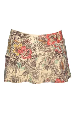 Sunsets Island Spice Sporty Swim Skirt