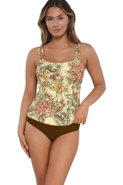 Sunsets Island Spice Taylor Tankini Top