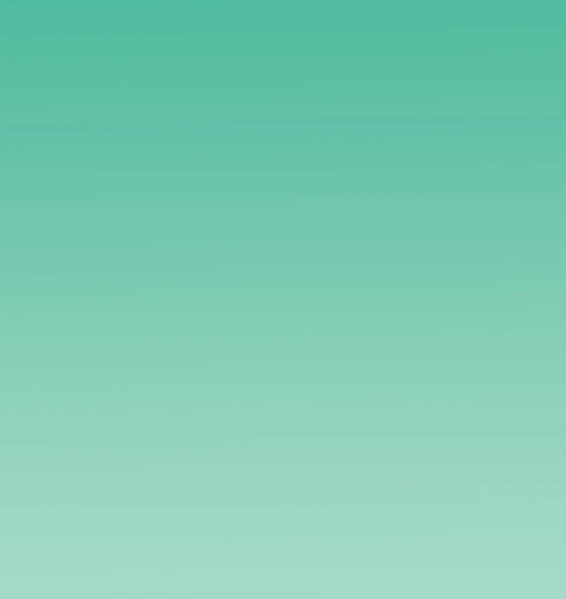 Sunsets Mint Short and Sweet Skirt