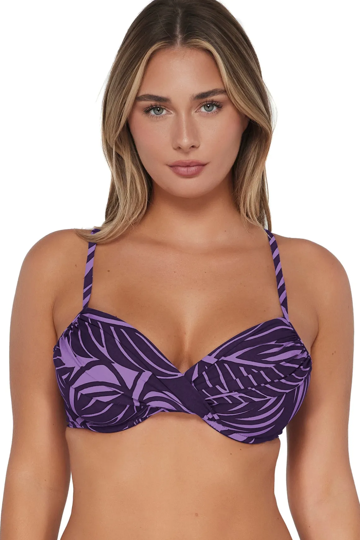 Sunsets Mystic Palms Crossroads Underwire Top