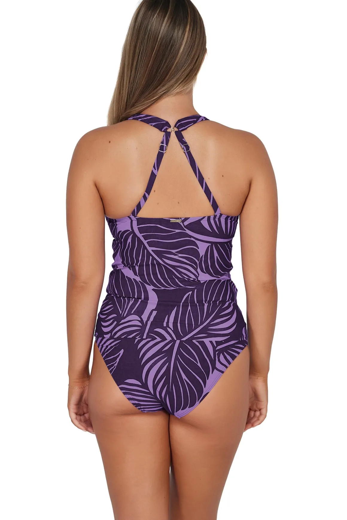 Sunsets Mystic Palms Elsie Tankini Top
