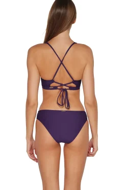 Sunsets Paradise Plum Brandi Bralette Top