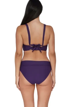 Sunsets Paradise Plum Capri High Waist Bottom