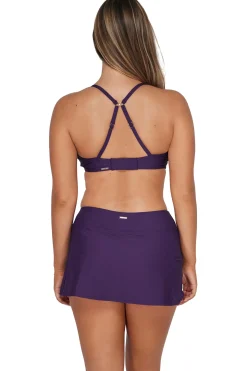 Sunsets Paradise Plum Kauai Keyhole Top