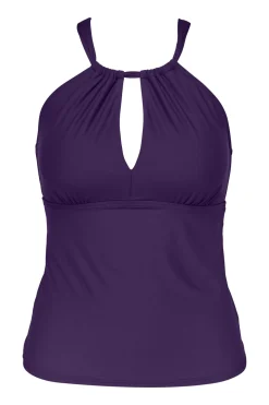 Sunsets Paradise Plum Mia Tankini Top