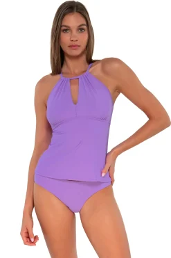 Sunsets Passion Flower Mia Tankini Top