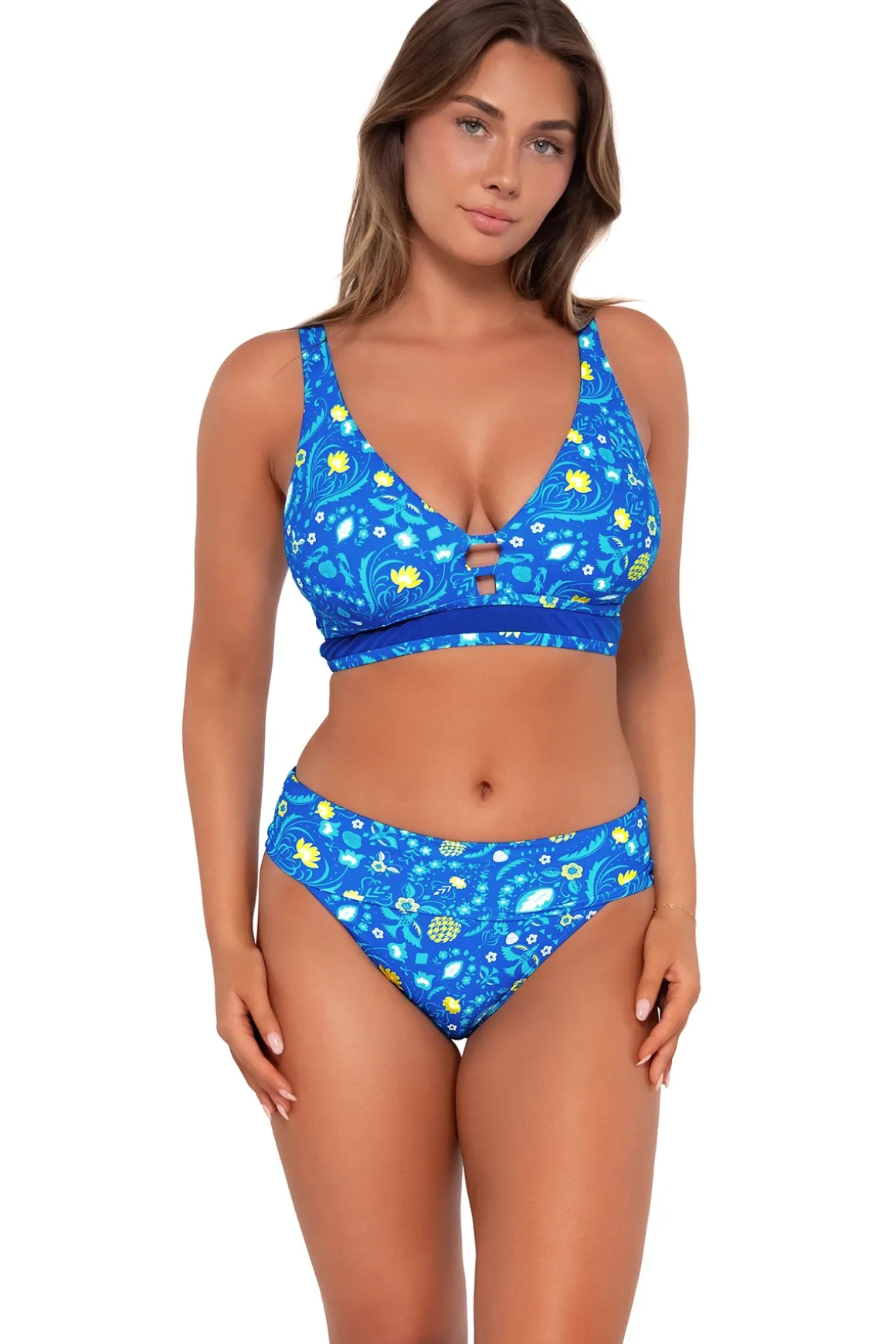 Sunsets Pineapple Grove Hannah High Waist Bottom