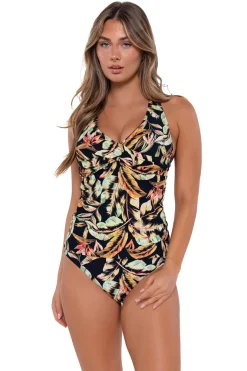 Sunsets Retro Retreat Elsie Tankini Top