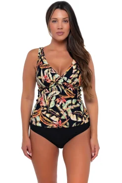 Sunsets Retro Retreat Elsie Tankini Top
