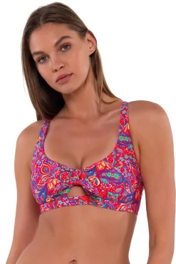 Sunsets Rue Paisley Brandi Bralette Top