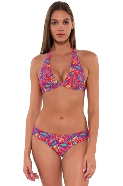 Sunsets Rue Paisley Faith Halter Top
