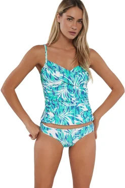 Sunsets Sea Breeze Sandbar Rib Simone Tankini Top