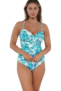 Sunsets Sea Breeze Sandbar Rib Serena Tankini Top