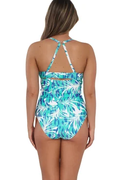Sunsets Sea Breeze Sandbar Rib Serena Tankini Top