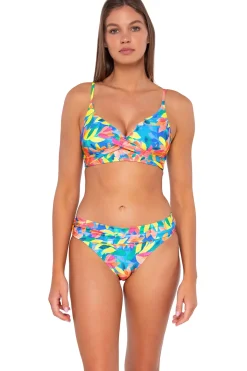 Sunsets Shoreline Petals Lyla Bralette Top