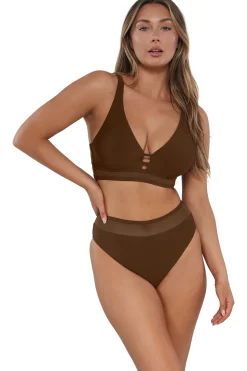 Sunsets Tiki Brown Danica Top