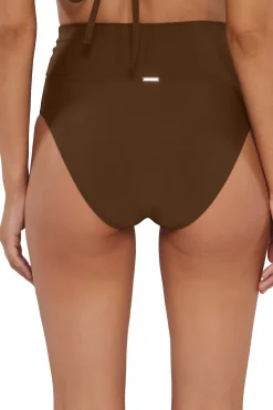 Sunsets Tiki Brown Hannah High Waist Bottom