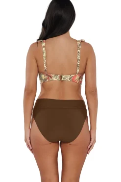 Sunsets Tiki Brown Hannah High Waist Bottom