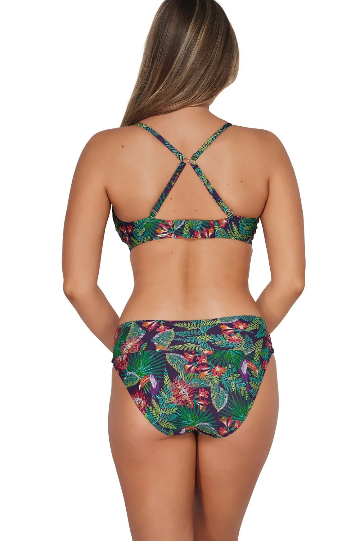 Sunsets Welcome To Rio Hannah High Waist Bottom