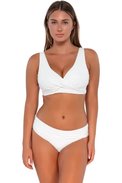 Sunsets White Lily Elsie Top