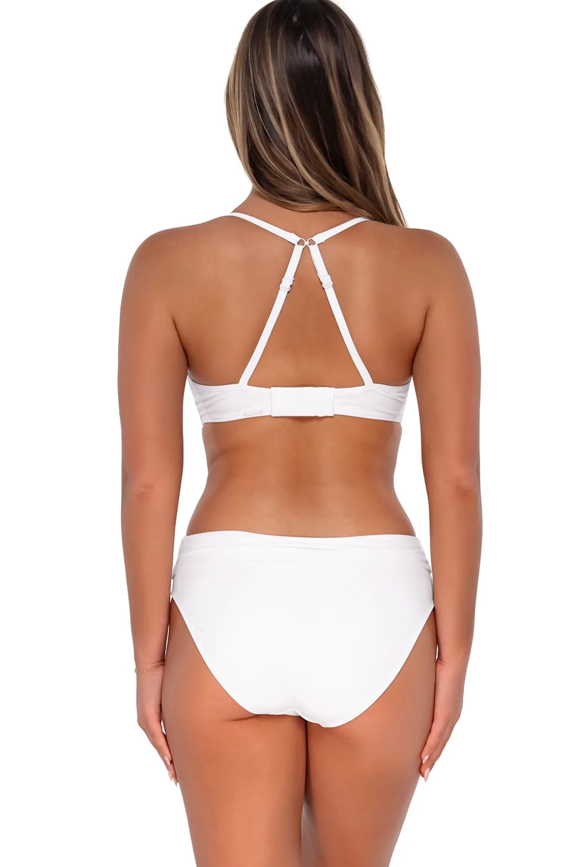 Sunsets White Lily Kauai Keyhole Top