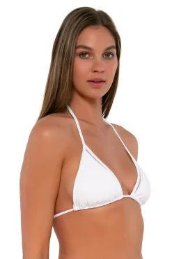 Sunsets White Lily Laney Triangle Top