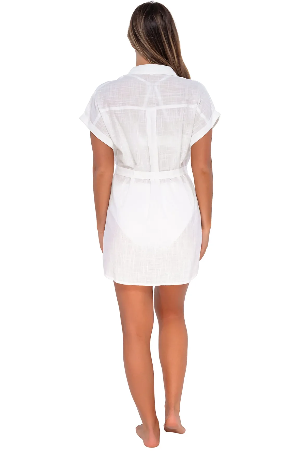 Sunsets White Lily Lucia Dress